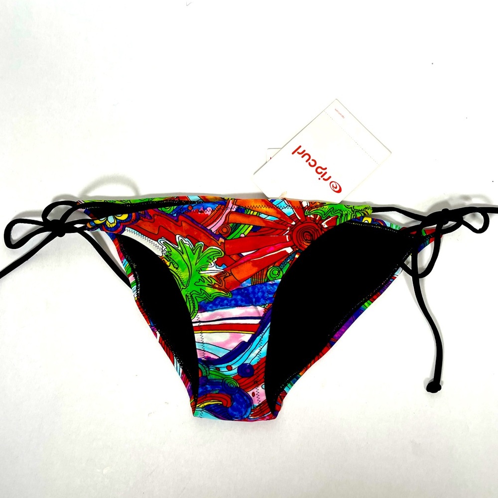 Rip Curl Colourful Rainbow Bikini Bottoms Size Small